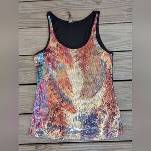 Topia Sequin Tank Size Small
